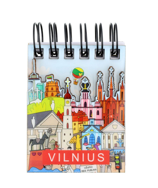 Magnetas užrašų knygelė Vilnius